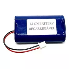 Bat. 7,4v 3500mah Com Conector Para Caixa De Som