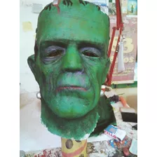 Mascara Frankenstein Halloween Latex