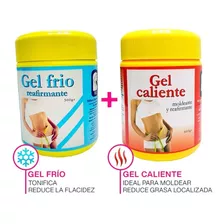 Gel Reductor Caliente+reafirmante Frio+ Set Bandas Eslastica