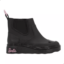 Bota Meninas Grendene Kids Barbie Bag Preto Original + Nf