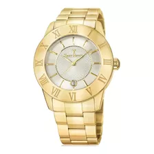 Relógio Feminino Jean Vernier Dourado Jv01017