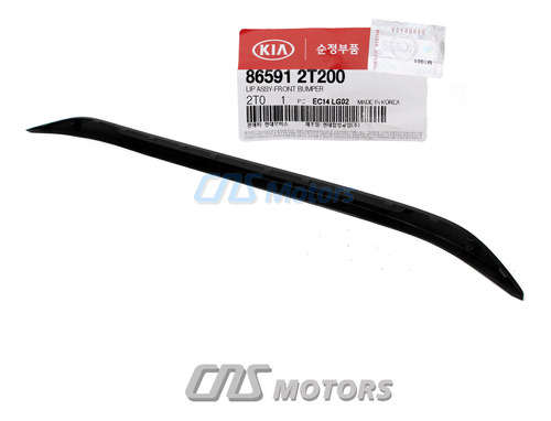 Genuine Front Bumper Lip Spoiler For 2011-13 Kia Optima  Ddf Foto 3