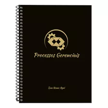 Caderno Universitário Personalizado Profissões Gold 80 F