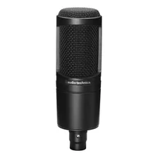 Micrófono Audio-technica At2020 Condensador Cardioide Color Negro