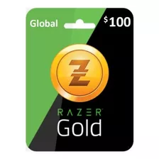 Razer Gold Giftcard Código Original Global 100 Dólares