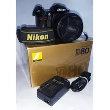 Nikon D80 Con Zoom 18mm X 135mm