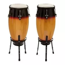 Conga Tumbadora 10' E 11' Pele Animal Sunburst Vanguarda 