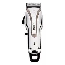 Cortador De Cabelo Kemei Km-1992 Silver 110v/240v