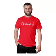 Camiseta Gratidão Religiosa Camisa Gospel + Brinde