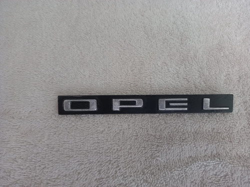 Emblema Placa Opel 8933486 Original Metalica Foto 3