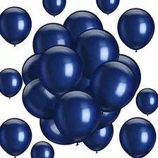 Globos Azul Marino De Hestya Paquete De 100 Globos De Fiesta