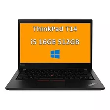 Laptop Lenovo Thinkpad T14 14'' I5 16gb Ram 512gb Pcie Ssd