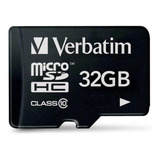 Tarjeta De Memoria Verbatim 44083  Premium Con Adaptador Sd 32gb