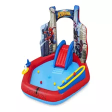 Centro De Juegos Inflable Spiderman 2.11x2.06x1.27m -bestway