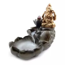 Incensário Cascata Incenso Cone Ganesha 13 X 15cm