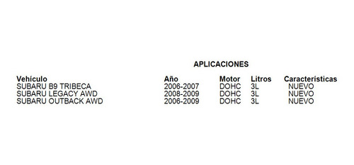 Alternador Subaru Outback Awd 2006 - 2009 3l Nuevo Foto 4