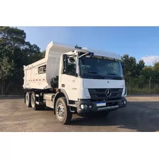 Caminhão Mb Atego 2730 6x4 Caçamba Meia Cana 14m³ Aizi