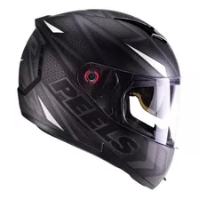 Capacete Moto Peels Icon Fast Preto Fosco Com Viseira Solar Tamanho Do Capacete 62 Cor Preto Fosco Branco