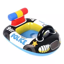 Flotador Infantil Policia Para Niños, Juguete Inflable