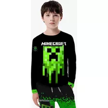 Traje De Baño Minecraft Para Niño Buzo + Pantaloneta