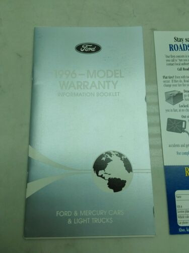 1996 Ford Econoline Club Wagon Owners Manual Maintenance Zzk Foto 4