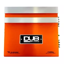 Amplificador Fuente 1500 W 2 Canales Marca Dub Dub5002 