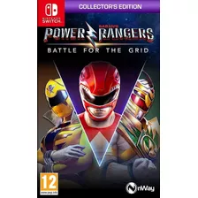 Nintendo Switch Power Rangers Juego Fisico Nuevo Y Sellado