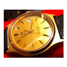 Reloj Omega Seamaster Años 80.s Cuarzo Enchape Gold