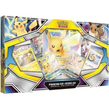 Pokemon Pikachu Gx & Eevee Gx Coleccion Especial De Lujo