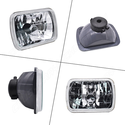 Par De Faros Led H4 De 5 X 7 X 7 X 6 Para Dodge D150 D250 D3 Foto 7