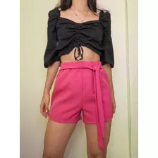 Short Sastrero Fucsia