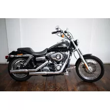 Moto Dyna Preta Harley 2012