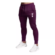 Calça Slin Rei De Cartas Treino Academia Casual Fitness Slim