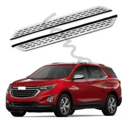 Estribos Chevrolet  Equinox 2016-2021 Aluminio Foto 2