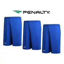 Kit 3 Shorts Calção Penalty Academia Futebol Treino Original