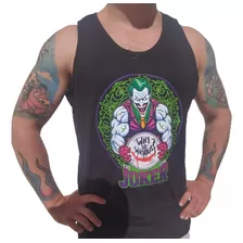 Musculosa Negra De Gimnasio De The Joker