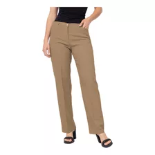 Pantalón De Vestir Clásico Tropical Mujer Talles Grandes