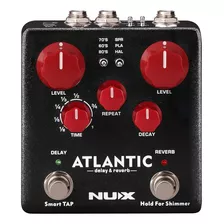 ~? Nux Ndr-5 Atlantic Delay Reverb Pedal De Efectos De Guita