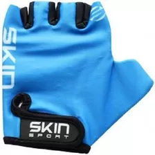 Luva Ciclismo Sport Fun Dedo Vazado Skin Preto