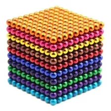 Set De Bolitas Imantadas Multicolor De 3 Mm, 1000 Piezas
