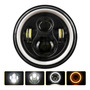 7 Pulgadas ngel Faros Led Ronda Ojo De Wrangler Jeep Vocho Kia Rondo