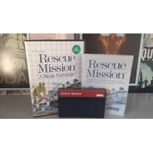 Rescue Mission Sega Master System Original Americano 