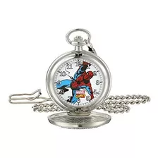 Reloj De Bolsillo Marvel Spider-man W001742 De Cuarzo Para H