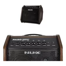 Amplificador Nux Pa-50 Multiproposito +envio+ Rocker Music