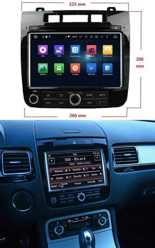 Touareg 2012-2018 Android Gps Vw Volkswagen Radio Estereo Foto 8