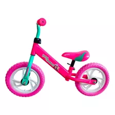 Bicicleta Infantil Sem Pedal Equilibrio Balance Rosa Unitoys