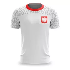 Camiseta Futebol Seleção Polônia 2022 Copa Do Mundo Dry