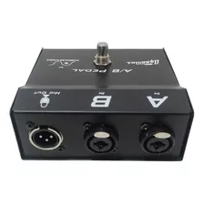 Pedal A/b Chave Com Trava E Conexões Combo Cabos Aquarius Cor Preto