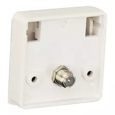 Rv Designer T111 Resistente A La Intemperie Tv Jack Blanco