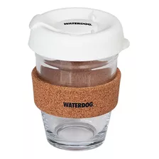 Vaso De Cafe Vidrio Transparente 350ml Capuchino12 Waterdog